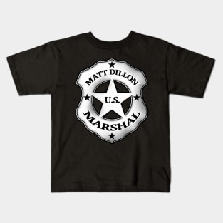 US Marshal Matt Dillon - Gunsmoke Kids T-Shirt